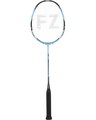 Forza Badmintonschläger Precision TI-X1 (grifflastig, flexibel, 86g) hellblau - besaitet -
